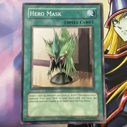 Hero Mask - LODT-EN045 - Common Unlimited Edition Yugioh LP - Image 1