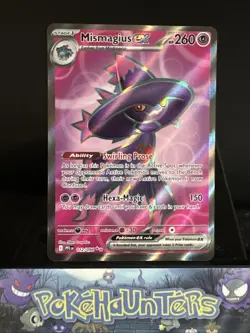 Pokemon Card Mismagius EX 112/094 Phantasmal Flames Full Art Ultra Rare NM - Image 1