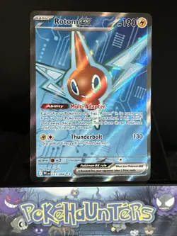Pokemon Card Rotom EX 111/094 Phantasmal Flames Full Art Ultra Rare NM - Image 1
