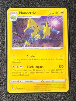 3x Manectric 059/189, 4x Electrike 058/189 Pokemon card Darkness Ablaze NM - Image 3