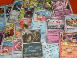 Pokemon TCG Prismatic Evolutions Pokeball & Masterball Rare Cards selection - Image 1