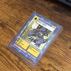 Bandai TCG MetalGreymon Digimon Bo-01 Card 1999 Edition - Image 3