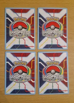 Pokemon TCG Plasma Storm World Championship 2014 Colress Trainer Card x4 - Image 2