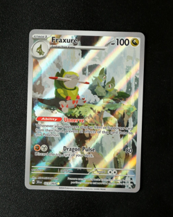 Pokemon Card TCG - Fraxure 077/064 - Shrouded Fable - Illustration Rare - NM ⭐ - Image 1