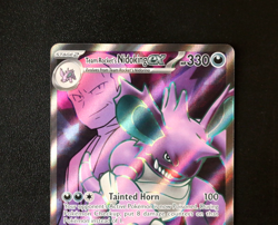 Pokemon Card - Team Rocket's Nidoking EX 216/182 - Destined Rivals - UR - NM ⭐ - Image 2