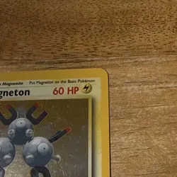 Magneton 9/102 Pokemon Card Holo WOTC Base Set - Image 3