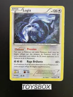 Carte Pokemon Lugia Holo 78/124 / Bloc XY Impact Des Destins / Bon Etat FR - Image 2