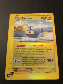 Pokemon - Lanturn - Aquapolis - Holo Reverse - 21/147 - English - Near Mint - Image 2