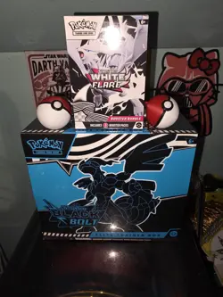 Sealed Pokemon TCG Black Bolt Elite Trainer Box And White Flare Booster Bundle - Image 1
