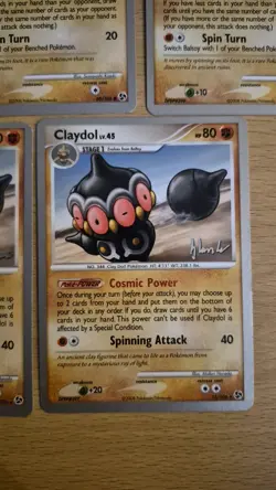 Pokemon TCG Great Encounters World Championship 2008 Claydol Baltoy bundle - Image 2