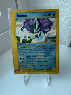 Pokemon Card - Suicune Aquapolis 37/147 Non Holo Rare HP - Image 1