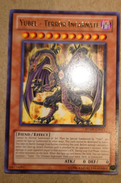 Yugioh Yubel - Terror Incarnate RYMP-EN071 Rare - Image 1