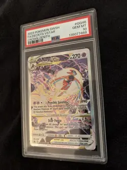 2023 POKEMON SWORD & SHIELD CROWN ZENITH #GG46 FULL ART/DEOXYS VSTAR PSA 10 - Image 4