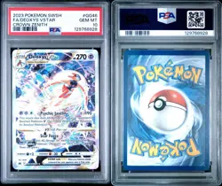 2023 POKEMON SWORD & SHIELD CROWN ZENITH #GG46 FULL ART/DEOXYS VSTAR PSA 10 - Image 3