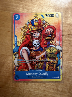 Monkey.D.Luffy (2nd Anniversary Stamped Promo) P-043 One Piece Promotion - Image 1
