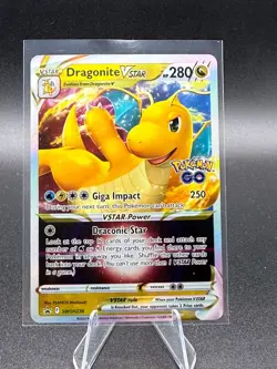 Dragonite Vstar Full Art Black Star Promo Pokemon TCG SWSH236 - Image 1