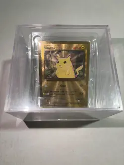 Pokemon TCG Celebrations Pikachu Gold Metal Card 58/102 25th Anniversary - Image 3