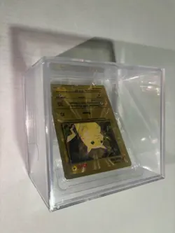 Pokemon TCG Celebrations Pikachu Gold Metal Card 58/102 25th Anniversary - Image 4