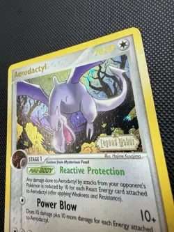 Aerodactyl 1/92 Legend Maker Pokemon Card Reverse Holo MP - Image 3