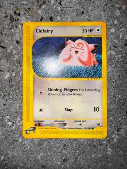 Pokemon TCG Cards Clefairy 101/165 Expedition LP - Image 3