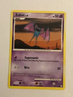 Pokemon Card Mysterious Treasures Zubat 108/123 Excellent condition - Image 1