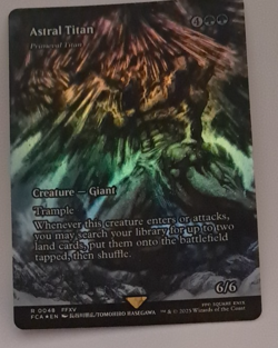Astral Titan FOIL NM FINAL FANTASY Through the Ages Magic the Gathering MTG - Image 1