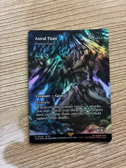Astral Titan - Primeval Titan (Showcase) Final Fantasy: Through the Ages Foil - Image 1