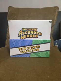 Pokemon Ascended Heroes (ME2.5) Tech Sticker Collection Display Case Sealed - Image 1