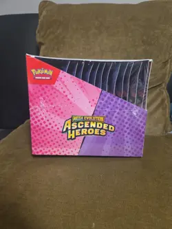 Pokemon Ascended Heroes (ME2.5) Tech Sticker Collection Display Case Sealed - Image 3