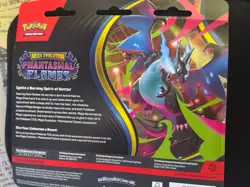 Pokemon TCG Mega Evolution Phantasmal Flames 3 Pack Blister Sneasel Promo NEW 🔥 - Image 2