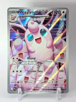Wigglytuff - 105/094 Illustration Rare ME02: Phantasmal Flames NM Pokemon - Image 1