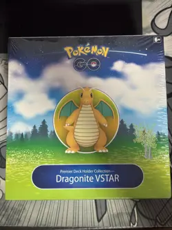 Pokemon TCG: GO Premier Deck Holder Dragonite VStar Factory Sealed Box 820650870798 - Image 1