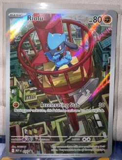 1x Riolu - MEP010 - MEP Black Star Promos NM-Mint Pokemon ME - Mega Evolution Pr - Image 1