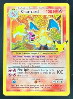 2021 Pokemon Sword & Shield Celebrations Classic Collection #4/102 Charizard - Image 1