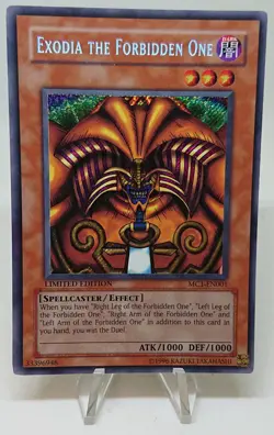 Yu-Gi-Oh Exodia the Forbidden One MC1-EN001 Limited Edition - Image 1
