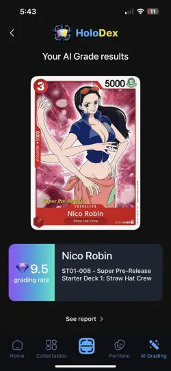 Nico Robin ST01-008 Super Pre-Release Starter Deck 1: Straw Hat Crew Regular - Image 3