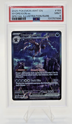 Pokemon TCG Hydreigon EX 169/086 Sv: White Flare SIR PSA 9 - Image 1