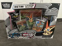 Pokemon TCG Unova Victini Illustration Collection Box Black Bolt/White Flare NEW - Image 1