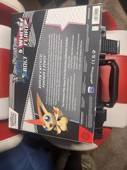 Pokemon TCG Black Bolt & White Flare Unova Victini Illustration Collection Box - Image 2