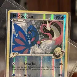 Milotic C 35/147 Supreme Victors Reverse Holo Foil Pokemon Card Vtg 2009 - Image 4
