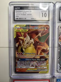 🔥 Pokemon Graded Card Lot - CGC 10 Charizard x2, PSA 9 Pikachu, 1st Ed Meowth - Image 2