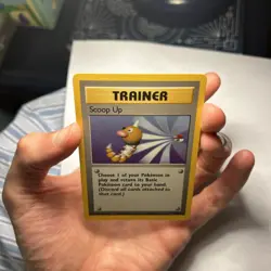 1999 Pokemon TCG Base Set Scoop Up #78/102 Rare Vintage Card WOTC LP - Image 4