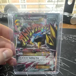 Pokemon TCG M Metagross EX Promo Holo Card XY35 Mega Evolution 220HP XY Set - Image 1
