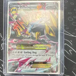 Pokemon TCG M Metagross EX Promo Holo Card XY35 Mega Evolution 220HP XY Set - Image 2