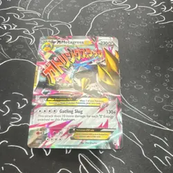 Pokemon TCG M Metagross EX Promo Holo Card XY35 Mega Evolution 220HP XY Set - Image 3