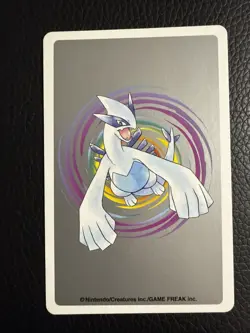 Totodile Playing Poker Card No.158 Lugia Nintendo Japanese Very Rare - Image 2