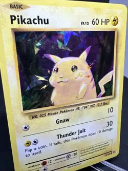 Pokemon TCG Pikachu 35/108 Evolutions Cracked Ice Holo Theme Deck Exclusive Card - Image 5