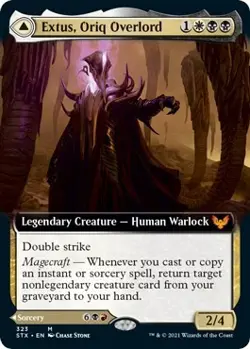 MTG Foil - Extus, Oriq Overlord (Extended Art) - 323 / NM / English - Image 1