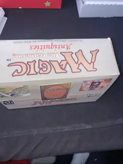 MTG Magic The Gathering CCG ANTIQUITIES Empty BOOSTER BOX Display - Image 4