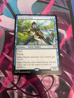 MTG - SCION OF OONA - RARE - WOC - NM - Image 1